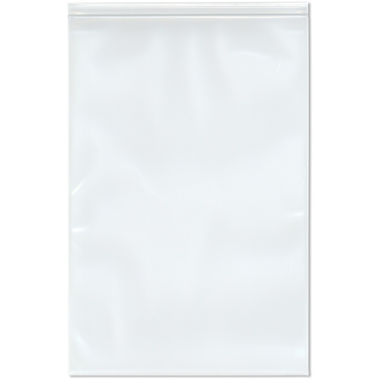 Plymor 12" x 18" (Pack of 50), 6 Mil Industrial Duty Zipper Reclosable Plastic Bags